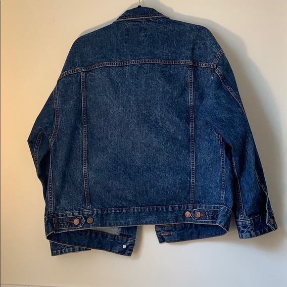 Oversized denim jacket - Picture 3 of 3